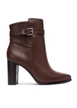 LAUREN RALPH LAUREN Botki 802974475002 Brązowy ze sklepu MODIVO w kategorii Botki - zdjęcie 186151398
