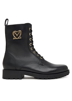 LOVE MOSCHINO Trzewiki JA24254G0NIA0000 Czarny ze sklepu MODIVO w kategorii Botki - zdjęcie 186151445