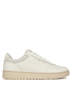 Tommy Hilfiger Sneakersy Th Basket Core FM0FM05629 Écru ze sklepu MODIVO w kategorii Buty sportowe męskie - zdjęcie 186151508