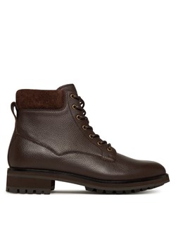 Polo Ralph Lauren Kozaki 812974121003 Brązowy ze sklepu MODIVO w kategorii Buty zimowe męskie - zdjęcie 186151535