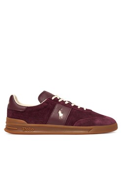 Polo Ralph Lauren Sneakersy 809973707003 Bordowy ze sklepu MODIVO w kategorii Buty sportowe męskie - zdjęcie 186151557
