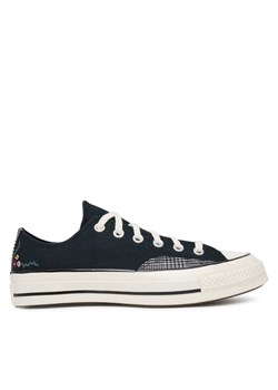 Converse Trampki Chuck 70 Varsity Vines A15549C Czarny ze sklepu MODIVO w kategorii Trampki damskie - zdjęcie 186151598