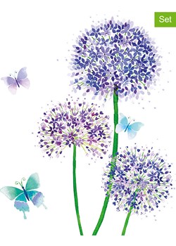 ppd Serwetki (40 szt.) &quot;Allium&quot; w kolorze fioletowym ze sklepu Limango Polska w kategorii Akcesoria kuchenne - zdjęcie 186153615