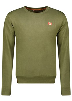 Canadian Peak Sweter &quot;Ferasmeak&quot; w kolorze khaki ze sklepu Limango Polska w kategorii Swetry męskie - zdjęcie 186154448