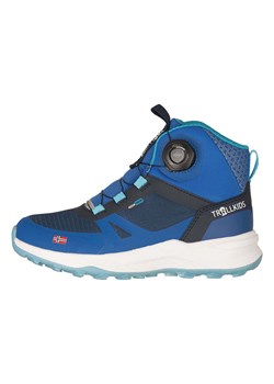Trollkids Buty turystyczne &quot;Trollfjord Mid XT&quot; w kolorze niebieskim ze sklepu Limango Polska w kategorii Buty trekkingowe dziecięce - zdjęcie 186155608