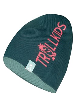 Trollkids Dwustronna czapka beanie &quot;Troll&quot; w kolorze turkusowym ze sklepu Limango Polska w kategorii Czapki dziecięce - zdjęcie 186155709
