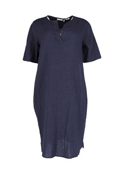 Gerry Weber Lniana sukienka w kolorze granatowym ze sklepu Limango Polska w kategorii Sukienki - zdjęcie 186155865