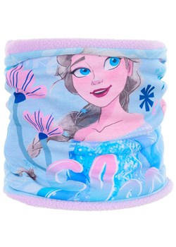 Disney Frozen Szal-koło &quot;Kraina Lodu&quot; w kolorze błękitno-jasnoróżowym - 58 x 26 cm ze sklepu Limango Polska w kategorii Szaliki dziecięce - zdjęcie 186156046