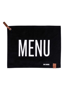 TINTEUNICHE Podkładka stołowa &quot;Bigismore - Menu&quot; w kolorze czarnym - 35 x 45 cm ze sklepu Limango Polska w kategorii Podkładki na stół - zdjęcie 186156135
