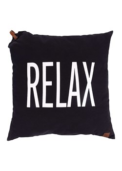TINTEUNICHE Poduszka &quot;Bigismore - Relax&quot; w kolorze czarnym - 50 x 50 cm ze sklepu Limango Polska w kategorii Poduszki dekoracyjne - zdjęcie 186156167