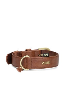 Zwei Obroża w kolorze jasnobrązowym - dł. 50 cm ze sklepu Limango Polska w kategorii Dla zwierząt - zdjęcie 186156575