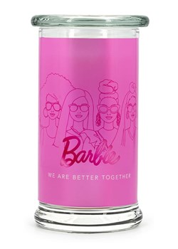 Barbie Świeca zapachowa &quot;Better Together&quot; w kolorze różowym - 400 g ze sklepu Limango Polska w kategorii Świece i dyfuzory - zdjęcie 186157139
