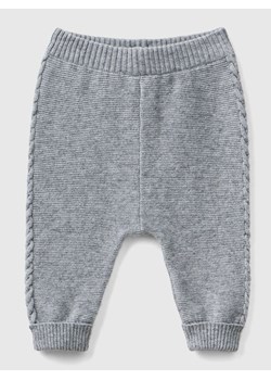 Benetton Spodnie w kolorze szarym ze sklepu Limango Polska w kategorii Odzież dla niemowląt - zdjęcie 186158056
