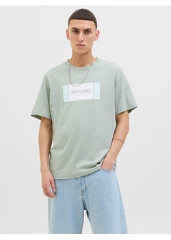 Jack &amp; Jones Koszulka w kolorze jasnozielonym ze sklepu Limango Polska w kategorii T-shirty męskie - zdjęcie 186158336