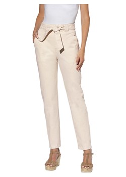 Heine Dżinsy - Slim fit - w kolorze beżowym ze sklepu Limango Polska w kategorii Spodnie damskie - zdjęcie 186158545