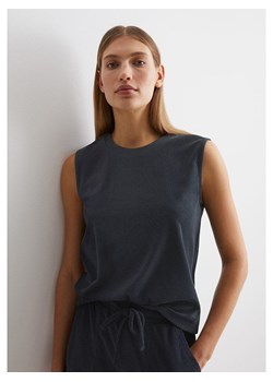 Marc O´Polo Bodywear Top w kolorze antracytowym ze sklepu Limango Polska w kategorii Bluzki damskie - zdjęcie 186159797