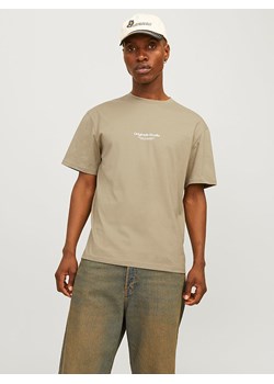 Jack &amp; Jones Koszulka w kolorze beżowym ze sklepu Limango Polska w kategorii T-shirty męskie - zdjęcie 186160448