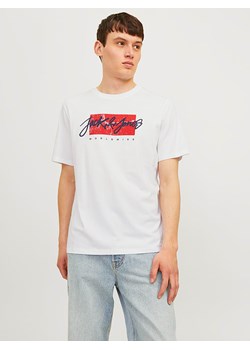 Jack &amp; Jones Koszulka w kolorze białym ze sklepu Limango Polska w kategorii T-shirty męskie - zdjęcie 186160528
