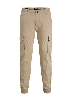 Jack &amp; Jones Bojówki &quot;Paul&quot; w kolorze beżowym ze sklepu Limango Polska w kategorii Spodnie męskie - zdjęcie 186161086