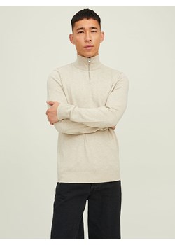 Jack &amp; Jones Sweter w kolorze beżowym ze sklepu Limango Polska w kategorii Swetry męskie - zdjęcie 186161119
