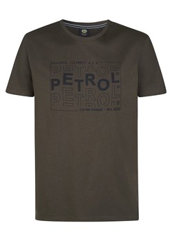 Petrol Koszulka w kolorze ciemnobrązowym ze sklepu Limango Polska w kategorii T-shirty męskie - zdjęcie 186161269