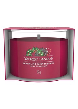 Yankee Candle Świeca zapachowa &quot;Sparkling Winterberry&quot; - 37 g ze sklepu Limango Polska w kategorii Świece i dyfuzory - zdjęcie 186161449