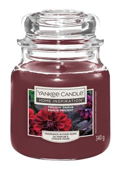 Yankee Candle Home Inspiration Świeca zapachowa &quot;Twilight Dahlia&quot; - 340 g ze sklepu Limango Polska w kategorii Świece i dyfuzory - zdjęcie 186161475