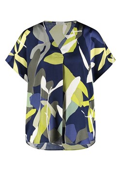 Gerry Weber Bluzka w kolorze granatowo-zielonym ze sklepu Limango Polska w kategorii Bluzki damskie - zdjęcie 186161725