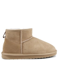 Buty damskie Emu Australia Stinger Micro W10937SAND - beżowe ze sklepu streetstyle24.pl w kategorii Śniegowce damskie - zdjęcie 186161997