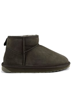 Buty damskie Emu Australia Stinger Micro W10937OLID - zielone ze sklepu streetstyle24.pl w kategorii Śniegowce damskie - zdjęcie 186162006