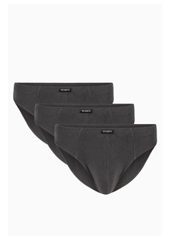 Atlantic 3-pack slipy męskie sport 3BMP-322-GRAFITOWY, Kolor grafitowy, Rozmiar S, ATLANTIC ze sklepu Intymna w kategorii Majtki męskie - zdjęcie 186162135