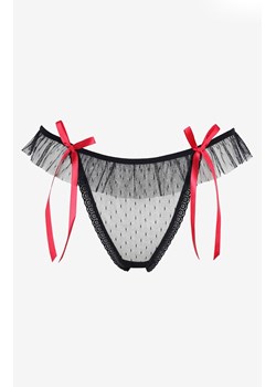 Marilyn figi damskie z haftowanym sercem Red Heart, Kolor czarno-czerwony, Rozmiar L, Marilyn - id: 216399 - marki Marilyn - 186163389 Marilyn figi damskie z haftowanym sercem Red Heart, Kolor czarno-czerwony, Rozmiar L, Marilyn ze sklepu Intymna w kategorii Majtki damskie - zdjęcie 186163389