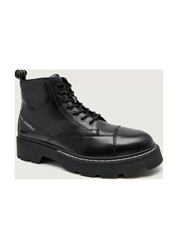 Karl Lagerfeld Skórzane buty wysokie KAMDEN ze sklepu Gomez Fashion Store w kategorii Buty zimowe męskie - zdjęcie 186164377