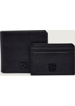 HUGO Skórzany portfel + etui na karty GBHM_4cc ze sklepu Gomez Fashion Store w kategorii Etui - zdjęcie 186164418