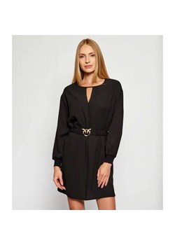Pinko Sukienka z paskiem | z dodatkiem wełny ze sklepu Gomez Fashion Store w kategorii Sukienki - zdjęcie 186166758
