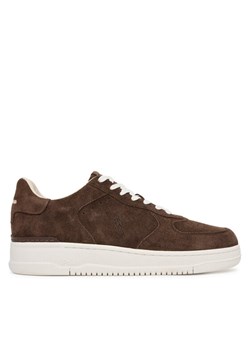 Sneakersy Polo Ralph Lauren 809973704003 Brązowy ze sklepu eobuwie.pl w kategorii Buty sportowe męskie - zdjęcie 186166858