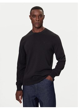 Calvin Klein Sweter LV040BM343 Czarny Regular Fit ze sklepu MODIVO w kategorii Swetry męskie - zdjęcie 186167325