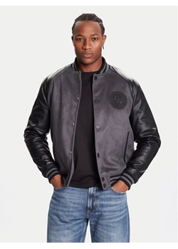Guess Kurtka bomber M5BL2B K1062 Szary Regular Fit ze sklepu MODIVO w kategorii Kurtki męskie - zdjęcie 186167387