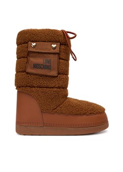 LOVE MOSCHINO Śniegowce JA24452G0NISM21A Brązowy ze sklepu MODIVO w kategorii Śniegowce damskie - zdjęcie 186167405