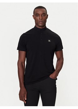 KARL LAGERFELD Polo 745001 554221 Czarny Regular Fit ze sklepu MODIVO w kategorii T-shirty męskie - zdjęcie 186167425