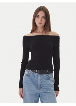 Kontatto Sweter 3M0813C Czarny Regular Fit ze sklepu MODIVO w kategorii Swetry damskie - zdjęcie 186167465