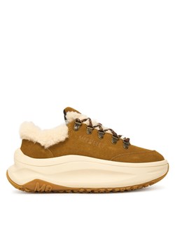 Moon Boot Sneakersy Moon247 City Shearling 80D2490040 Brązowy ze sklepu MODIVO w kategorii Buty sportowe damskie - zdjęcie 186167486
