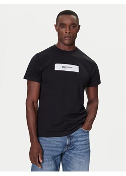 Karl Lagerfeld Jeans T-Shirt A4M17019 Czarny Slim Fit ze sklepu MODIVO w kategorii T-shirty męskie - zdjęcie 186167496