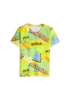 GATE Bawełniana koszulka z nadrukiem 8Y ze sklepu gateshop w kategorii T-shirty chłopięce - zdjęcie 186169337