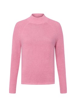 Franco Callegari Sweter damski Kobiety Bawełna wyrazisty róż jednolity ze sklepu vangraaf w kategorii Swetry damskie - zdjęcie 186169407