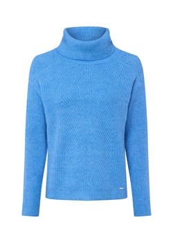 More & More Damski sweter z golfem Kobiety Sztuczne włókno écru marmurkowy ze sklepu vangraaf w kategorii Swetry damskie - zdjęcie 186169415