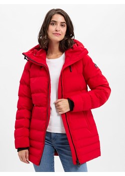 Wellensteyn Damska kurtka pikowana Kobiety Sztuczne włókno czerwony jednolity ze sklepu vangraaf w kategorii Kurtki damskie - zdjęcie 186169425