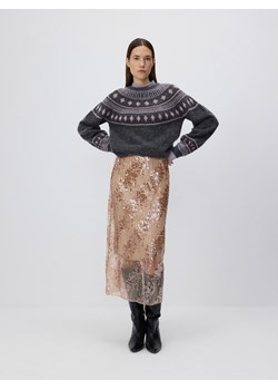 Reserved - Sweter z dodatkiem moheru - wielobarwny ze sklepu Reserved w kategorii Swetry damskie - zdjęcie 186170108