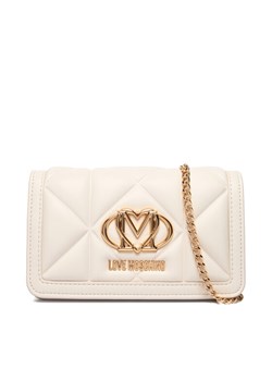 Torebka LOVE MOSCHINO JC5640PP0NLC0110 Écru ze sklepu eobuwie.pl w kategorii Kopertówki - zdjęcie 186171159