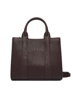 Torebka KARL LAGERFELD A4W30266 Brązowy ze sklepu eobuwie.pl w kategorii Torby Shopper bag - zdjęcie 186171166